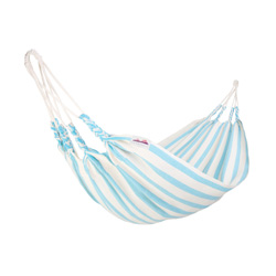 hangmat katoen baby lief babyblauw